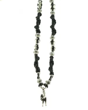 Twisted Silk Peace Necklace