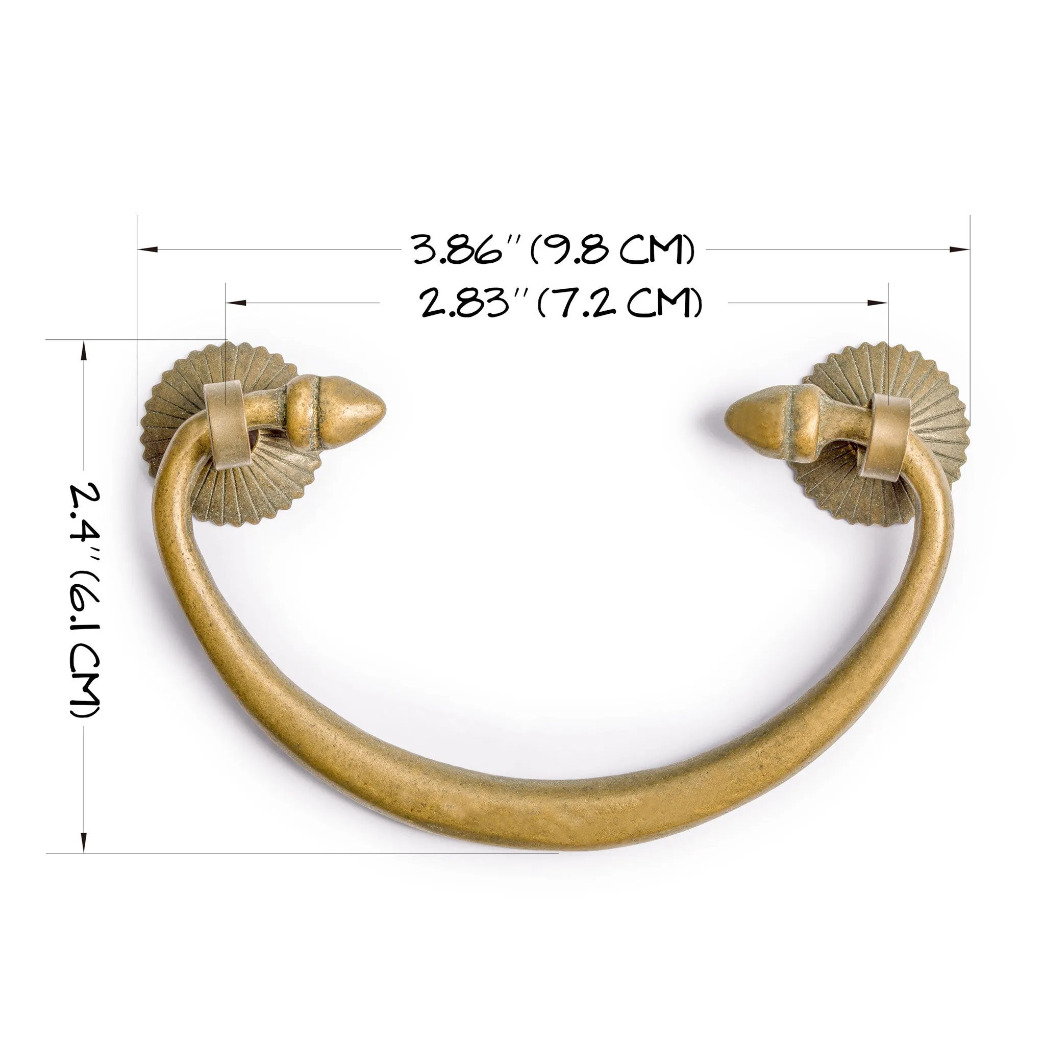 Two Stitch Pulls 3.8" - Set of 2