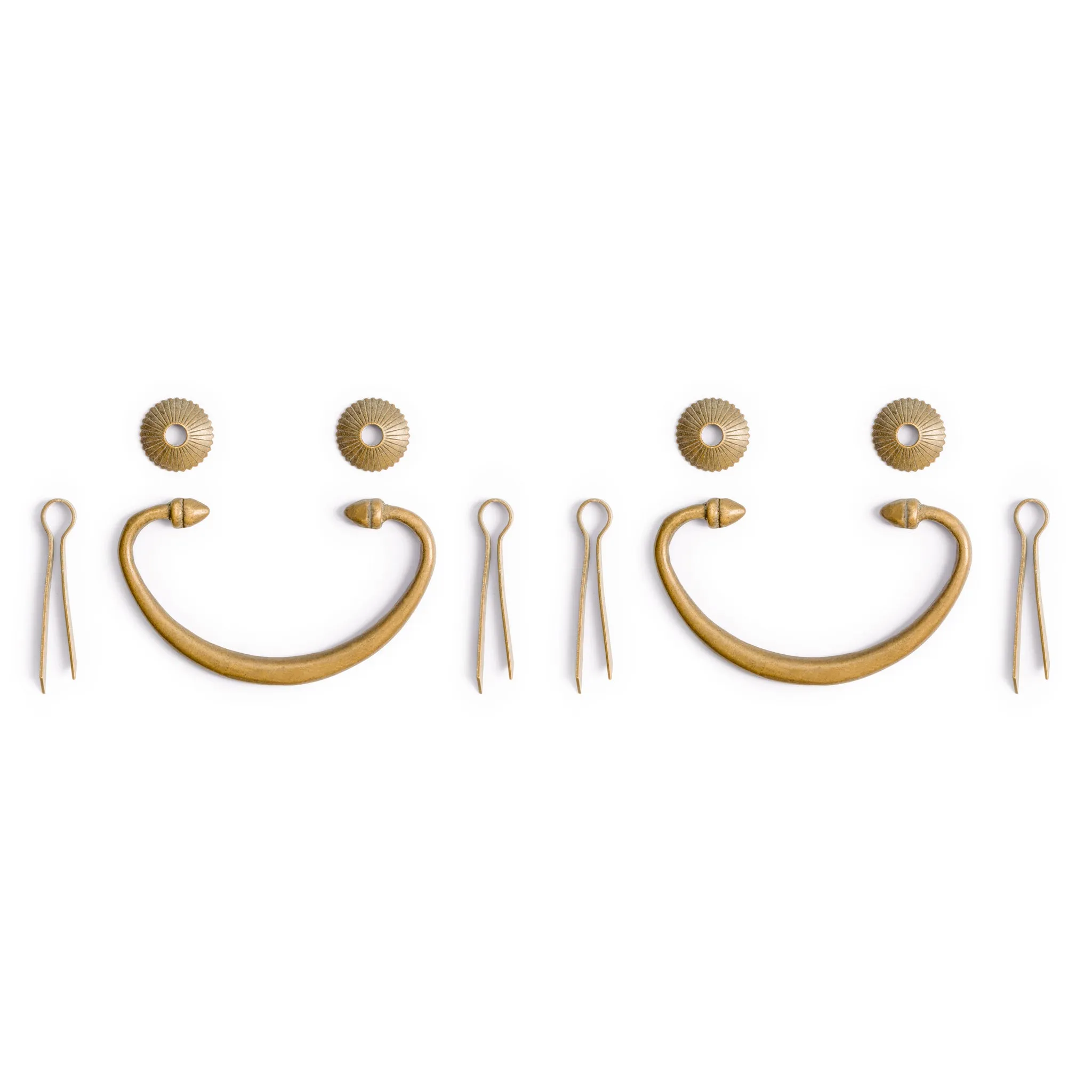 Two Stitch Pulls 3.8" - Set of 2