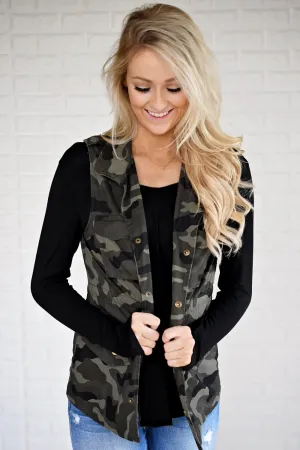 Undercover Lover ~ Camo Vest