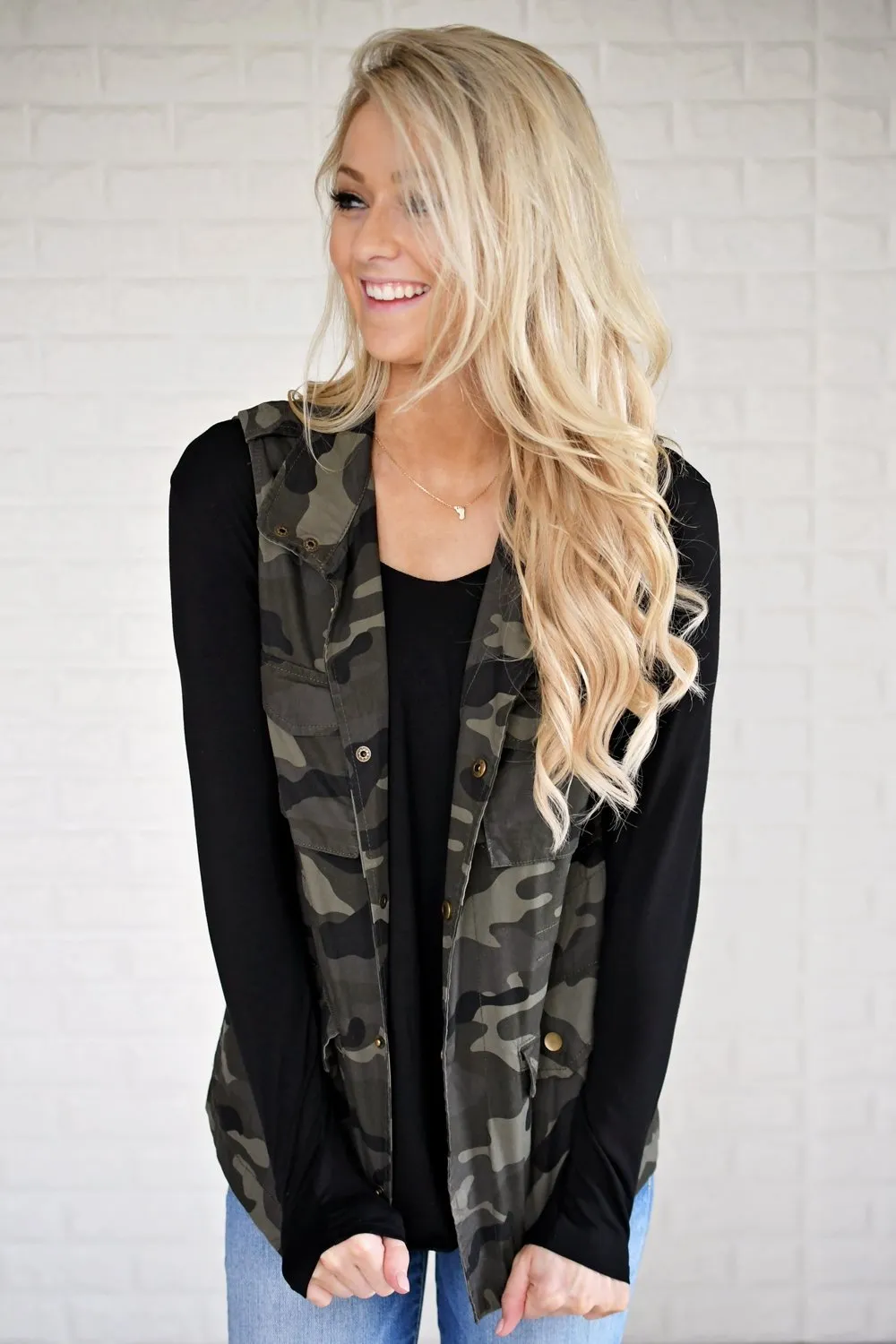 Undercover Lover ~ Camo Vest
