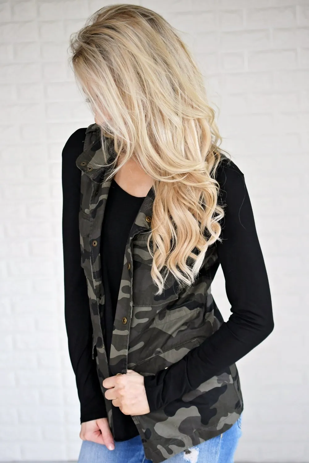 Undercover Lover ~ Camo Vest