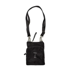undercover pouch "future is the past" (black)