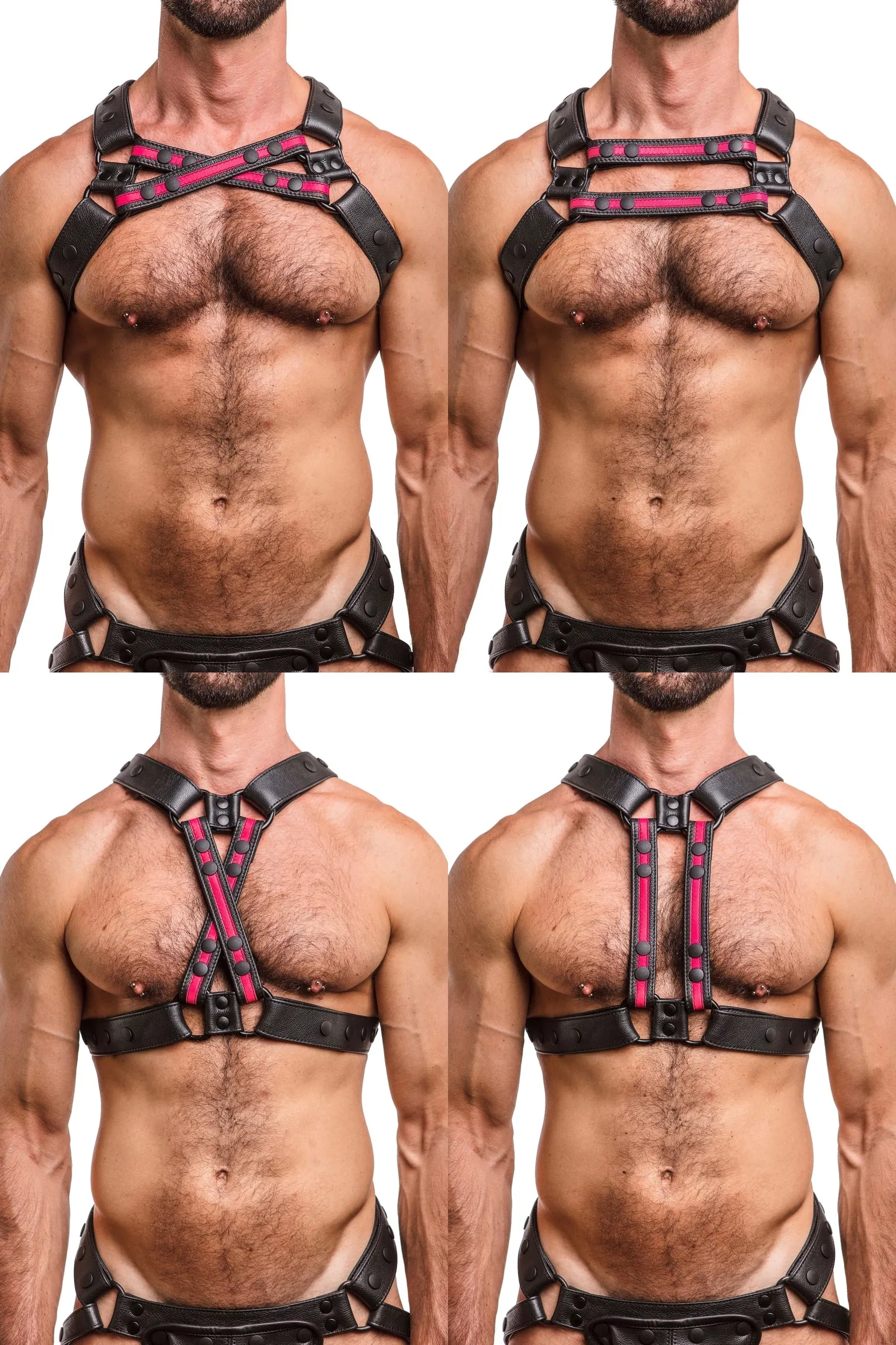 UNIVERSAL X HARNESS - Fluro Stripe