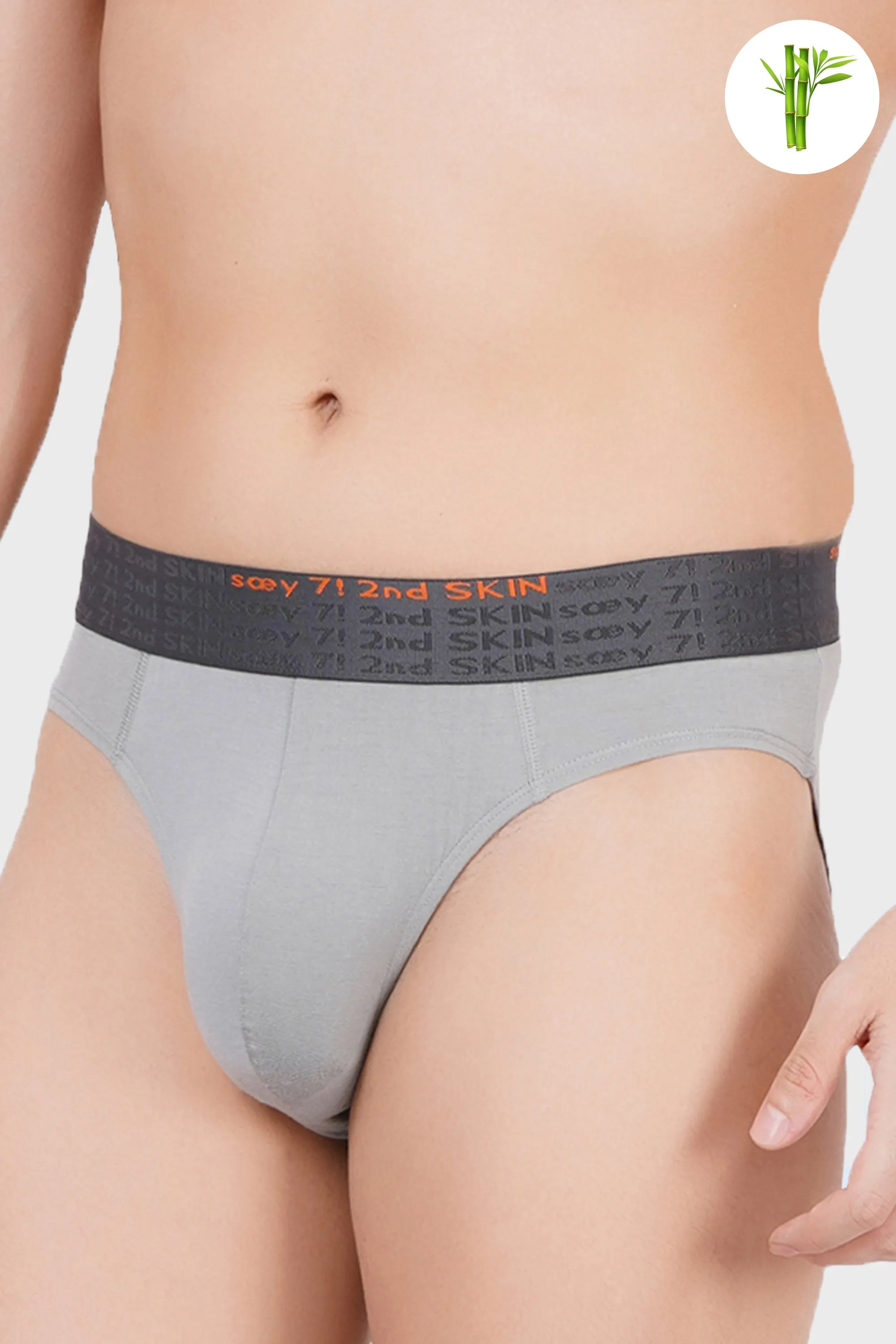 UV Protection Brief - Fossil Grey