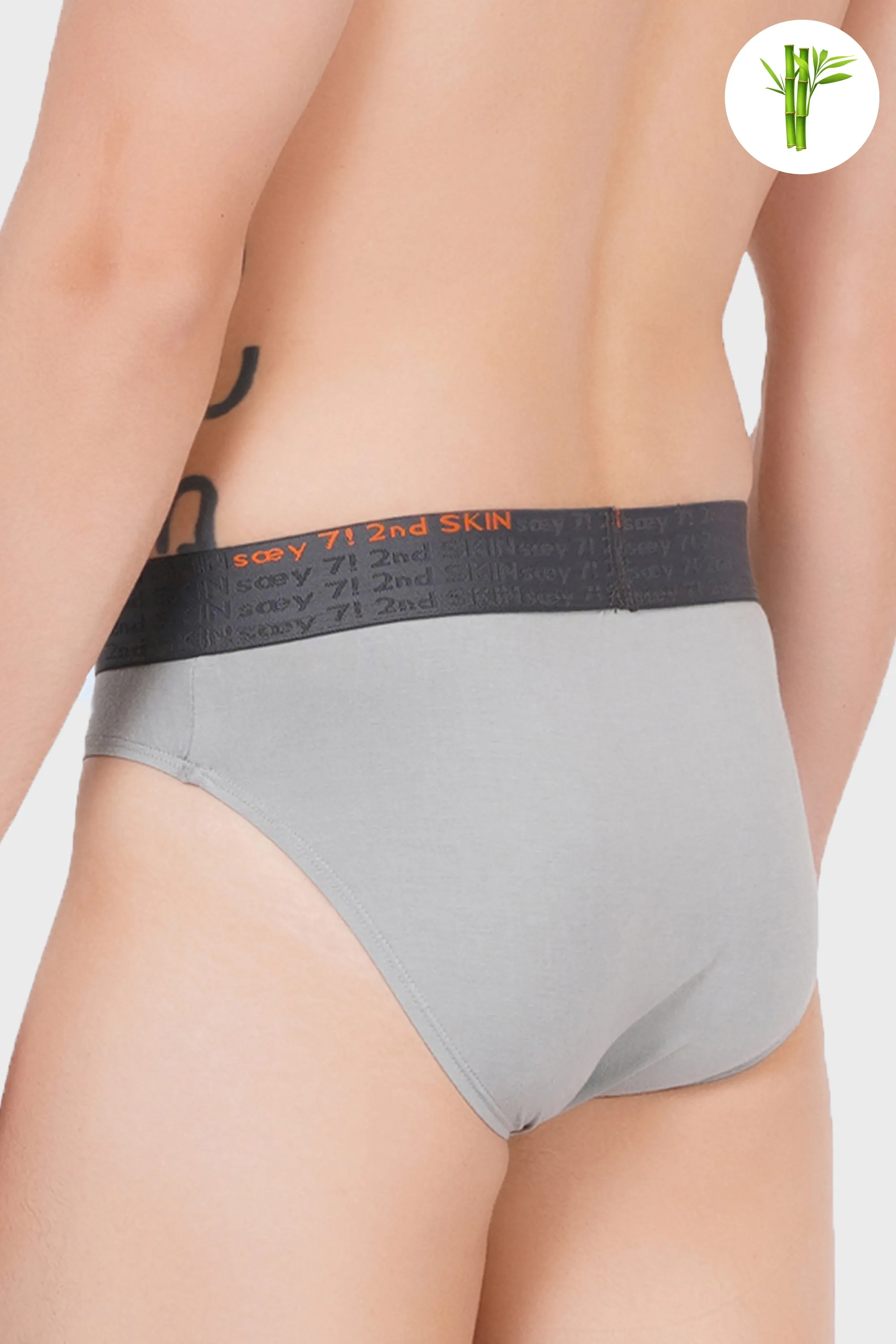 UV Protection Brief - Fossil Grey