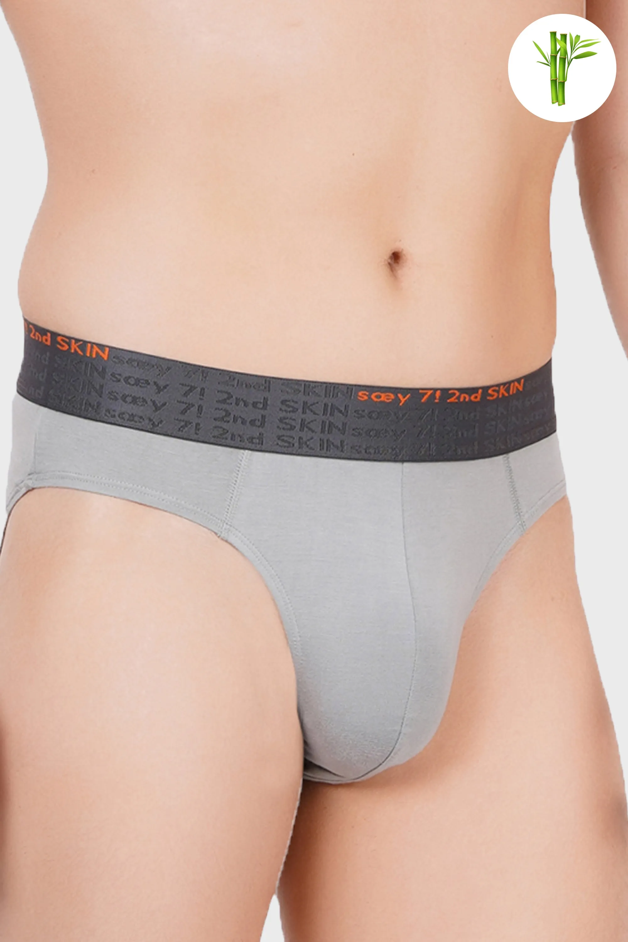 UV Protection Brief - Fossil Grey