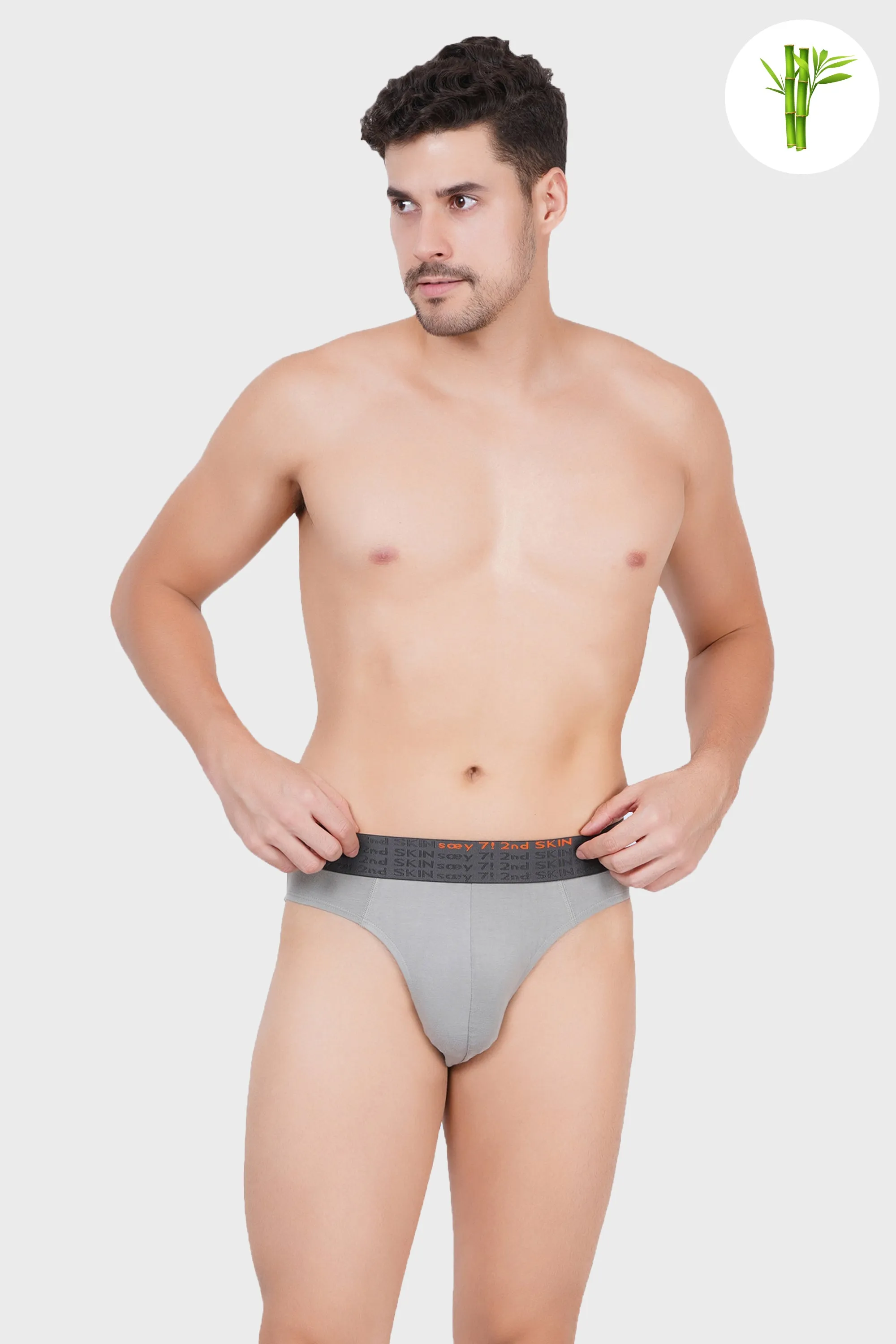 UV Protection Brief - Fossil Grey