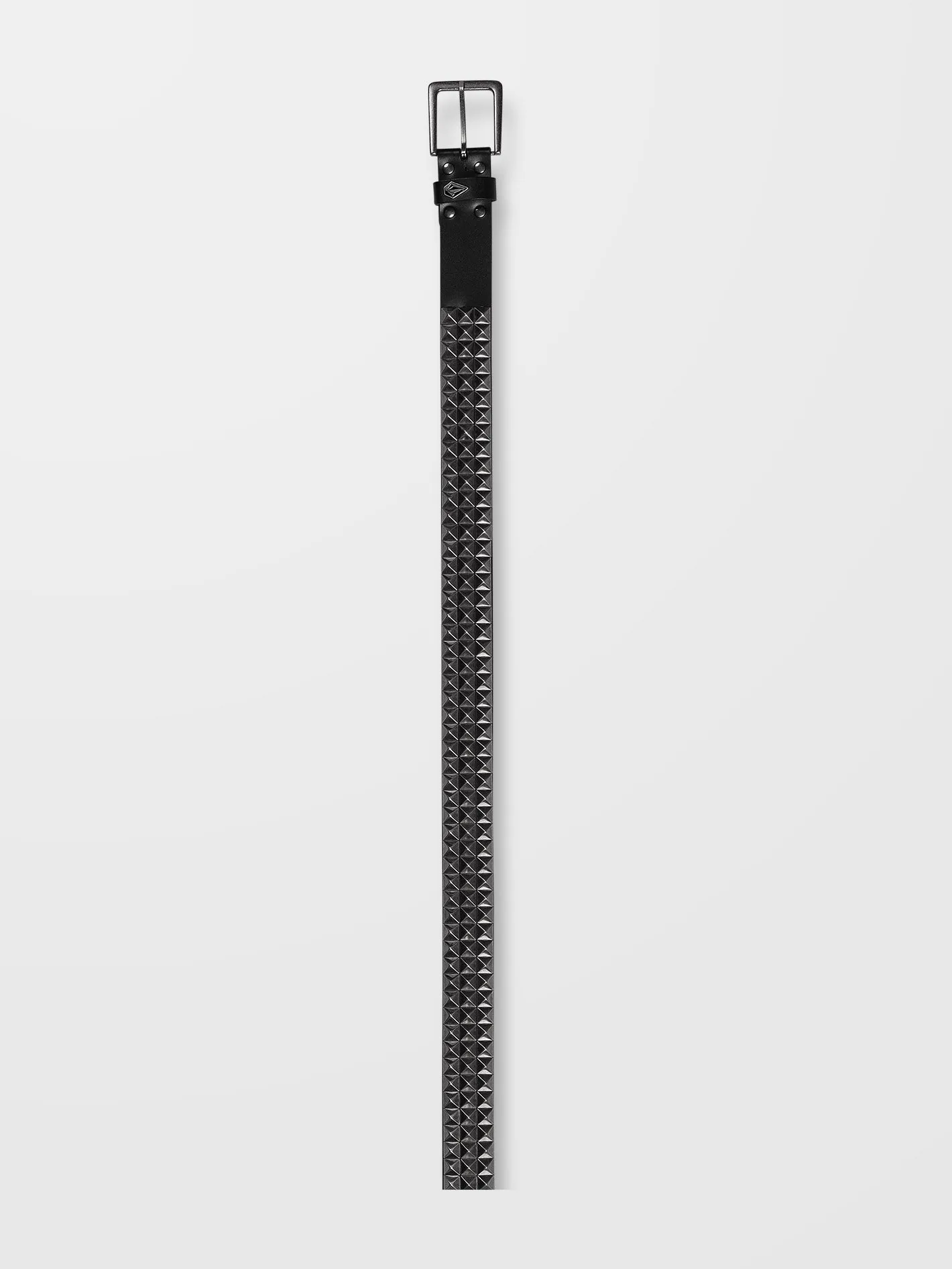 V Ent Leather Belt - BLACK