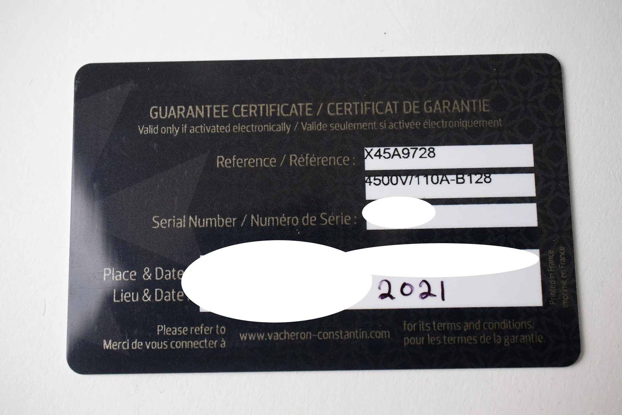 Vacheron Constantin Overseas