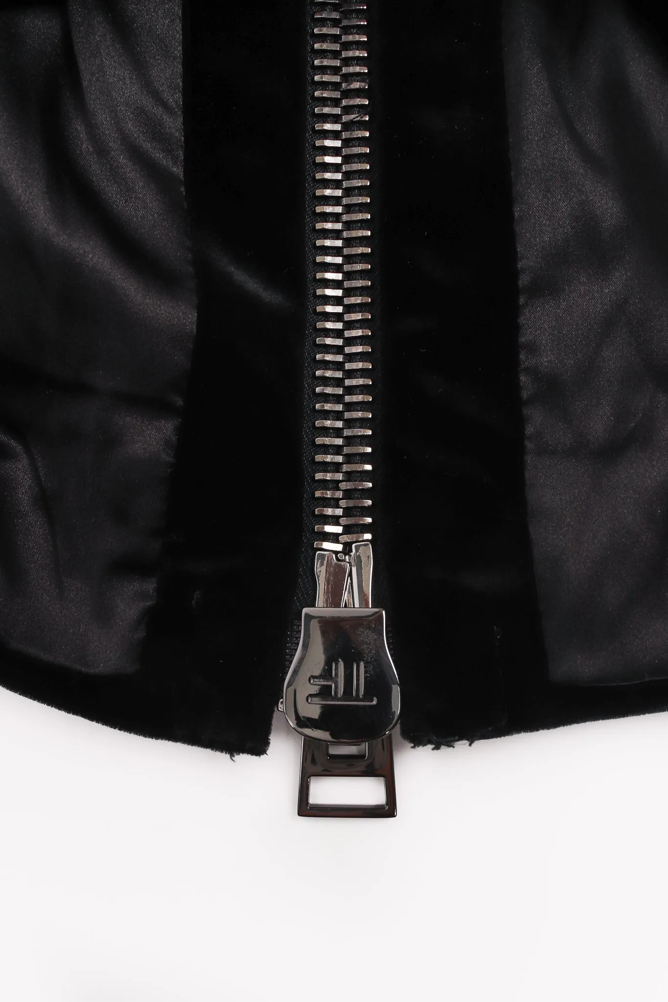 Velvet Zipper Cocktail Sheath