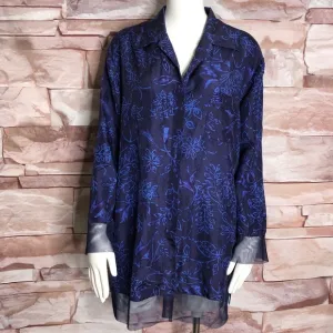 Victorias secret 100% silk sleep shirt size M