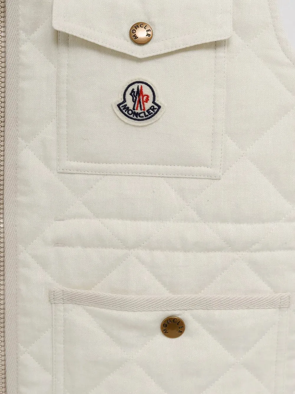 vigny quilted gilet