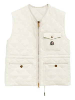 vigny quilted gilet