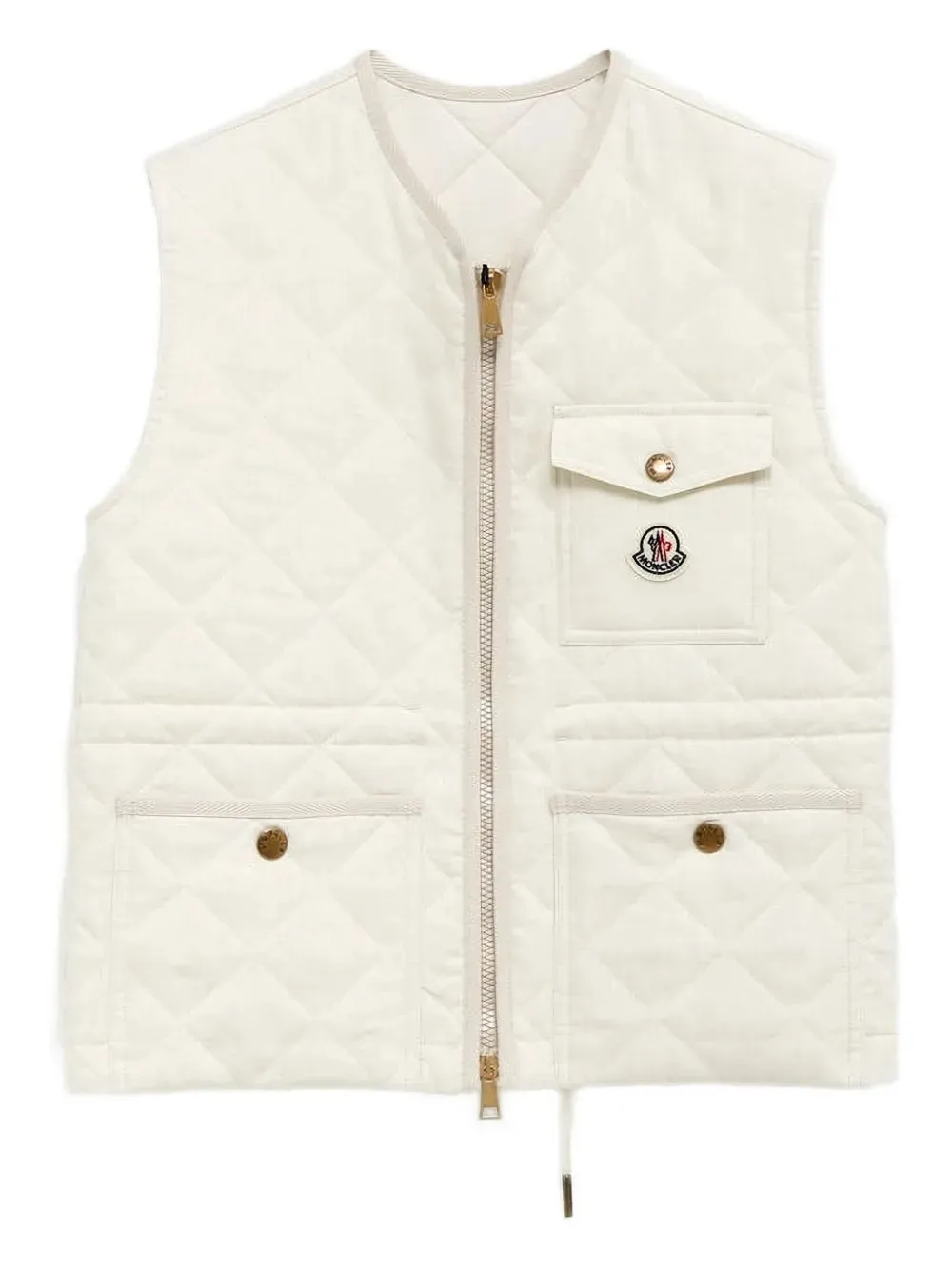 vigny quilted gilet