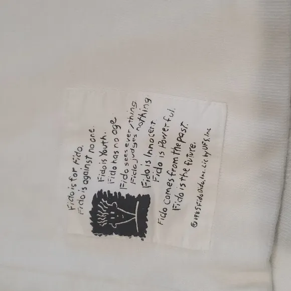 VINTAGE 80s mini FIDO DIDO skirt.    #5233