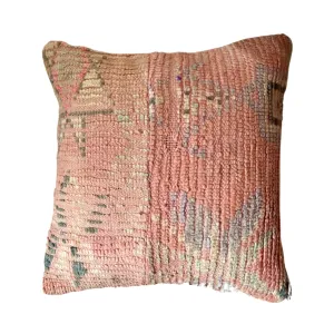 Vintage Boujad Wool Pillow 20”x20”