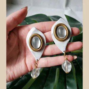 Vintage - Eyedrop Boho Earrings