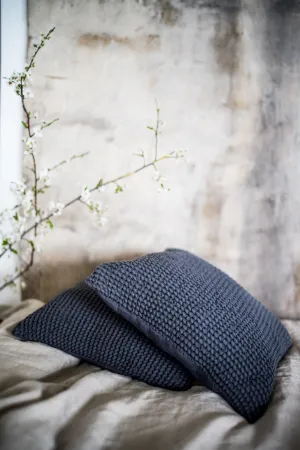Waffle pillow cover