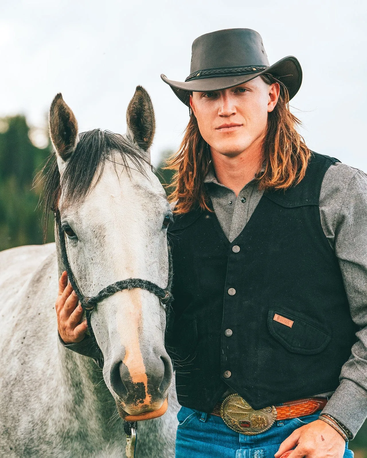 Wagga Wagga Leather Hat