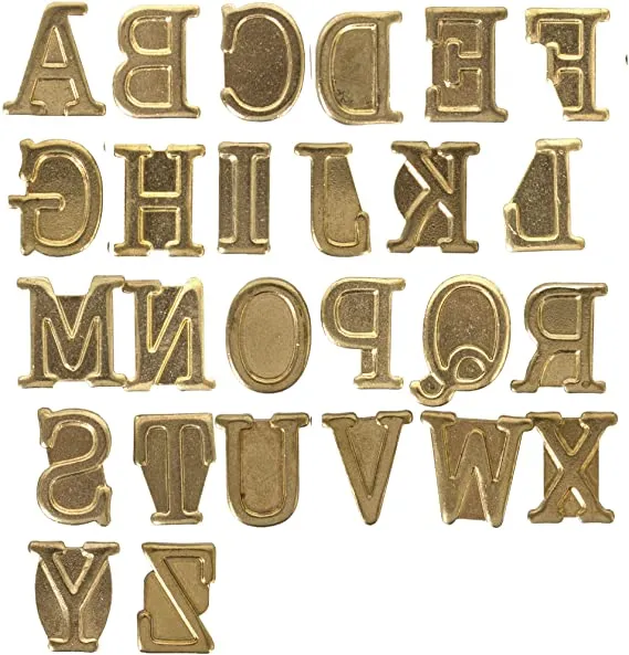 Walnut Hollow HotStamps Upper Alphabet