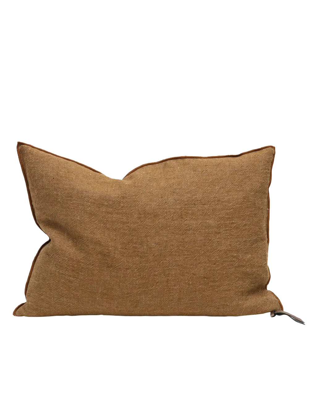Washed Linen Lumbar in Havane