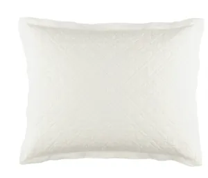Washed Linen Sham - Ivory