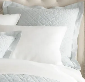 Washed Linen Sham - Sky