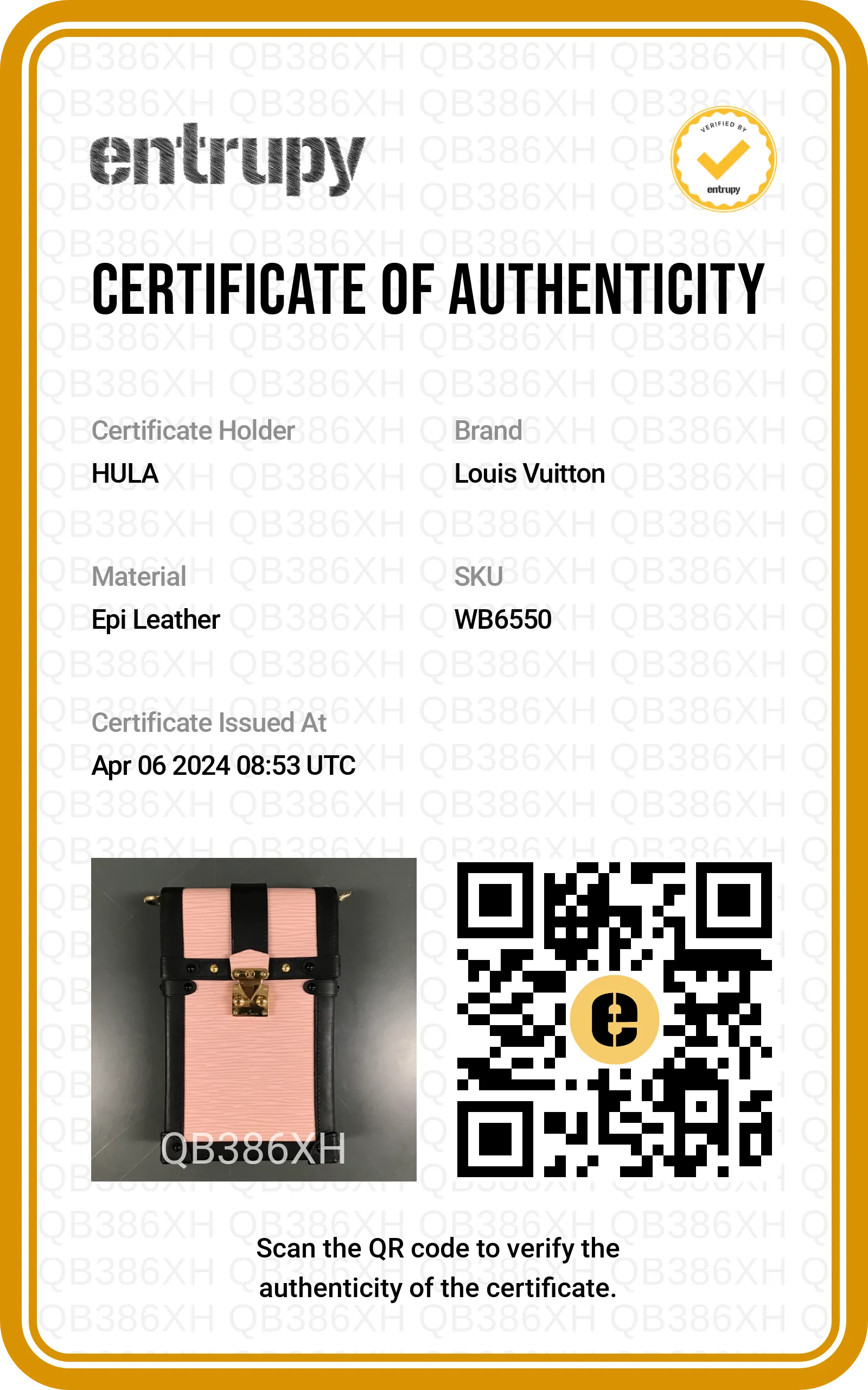 [WB6550] Louis Vuitton | Cross-Body Bag