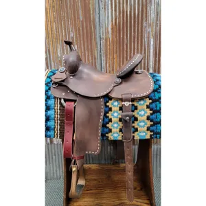 West 20 Custom Buckstitch Barrel Racer by RW Bowman