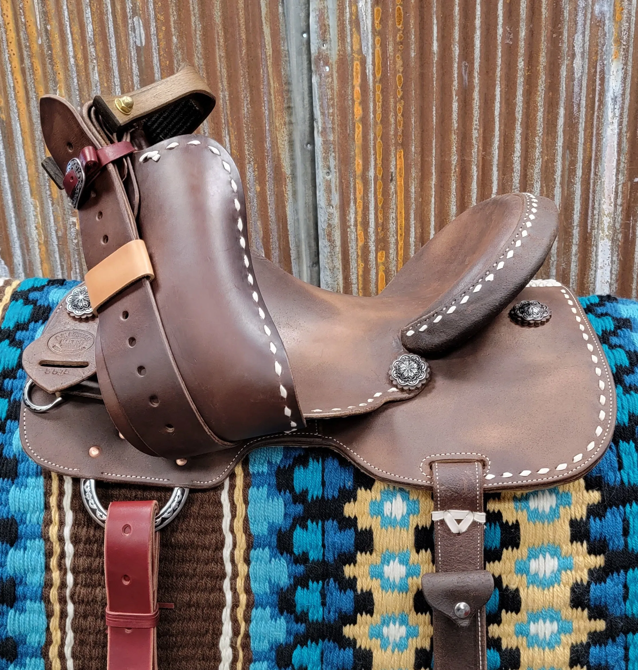 West 20 Custom Buckstitch Barrel Racer by RW Bowman