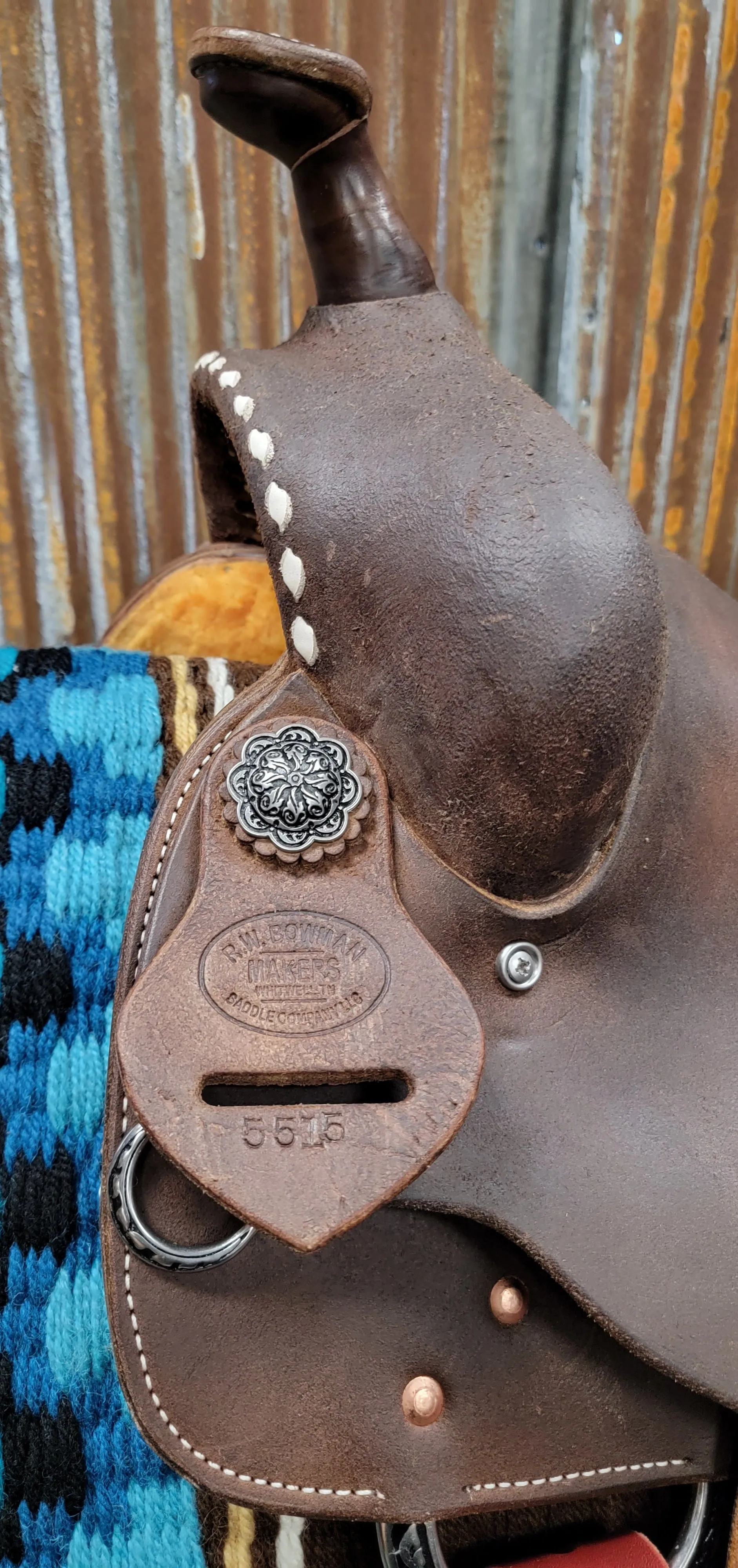 West 20 Custom Buckstitch Barrel Racer by RW Bowman