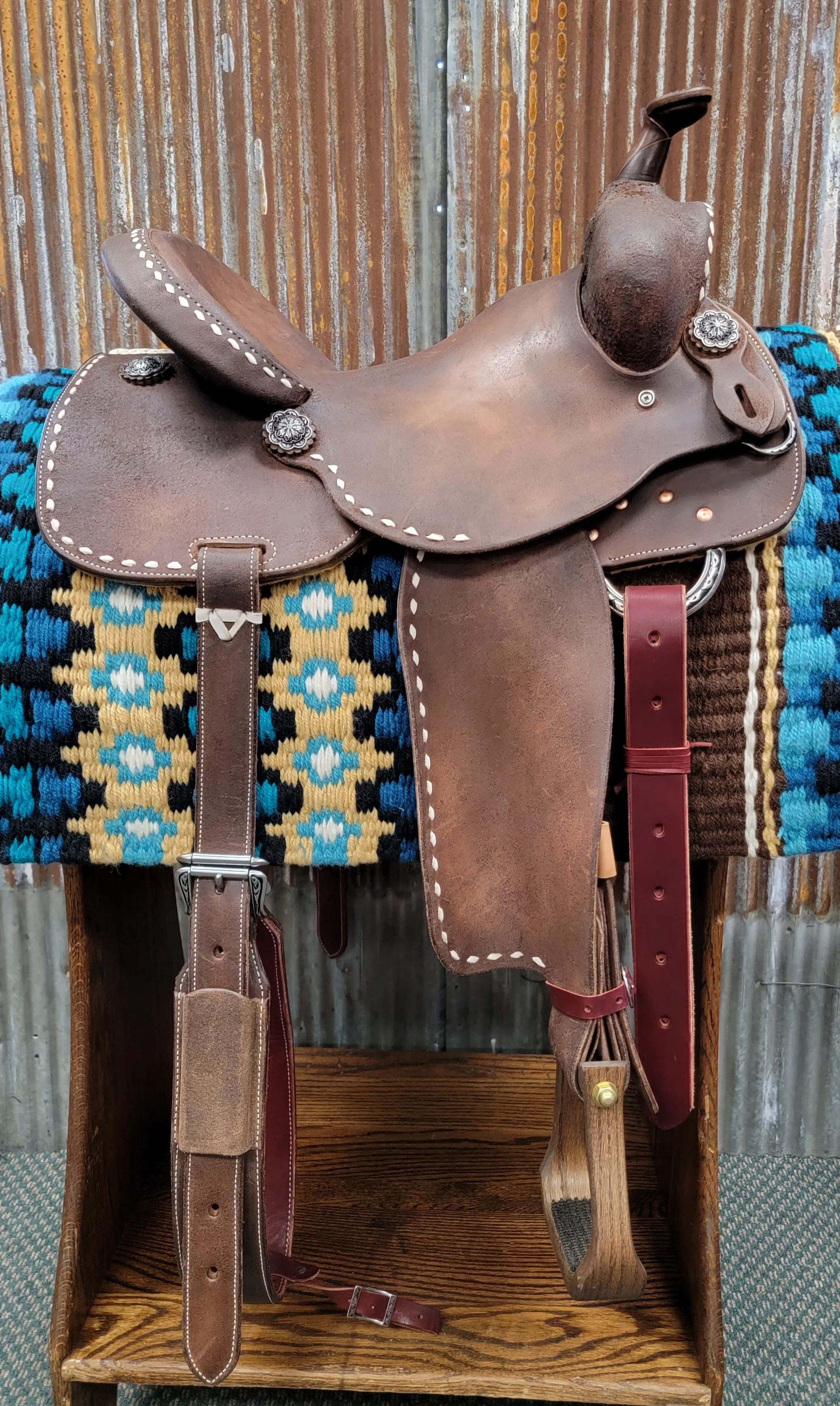 West 20 Custom Buckstitch Barrel Racer by RW Bowman
