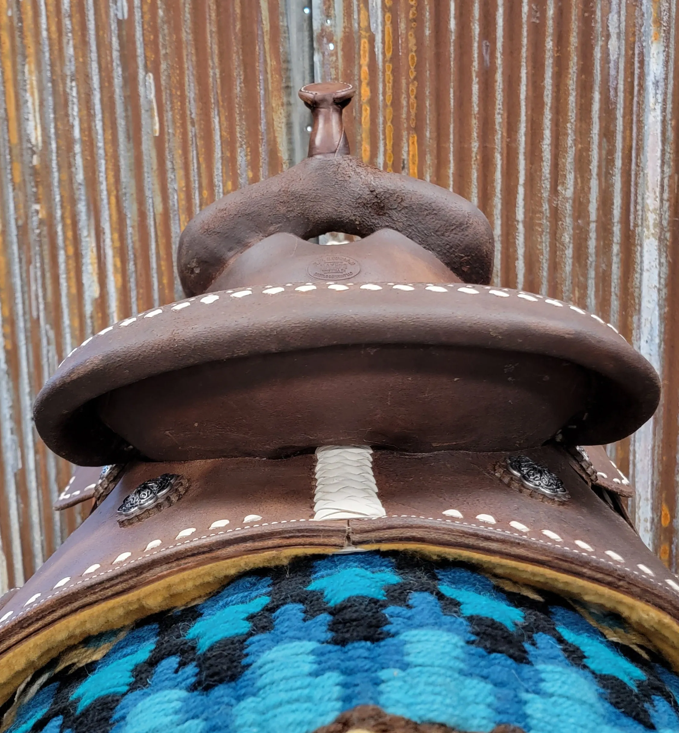 West 20 Custom Buckstitch Barrel Racer by RW Bowman