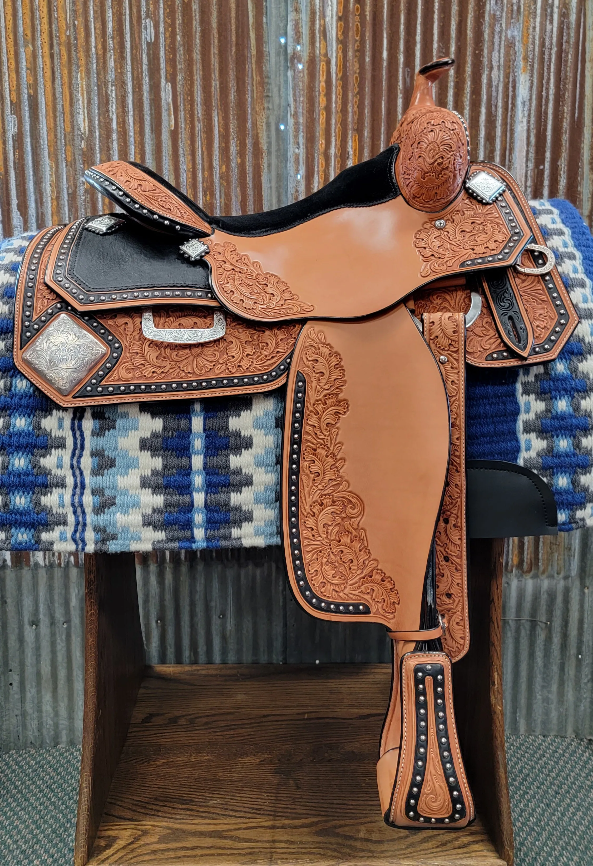West 20 Custom Reining Saddle by RW Bowman