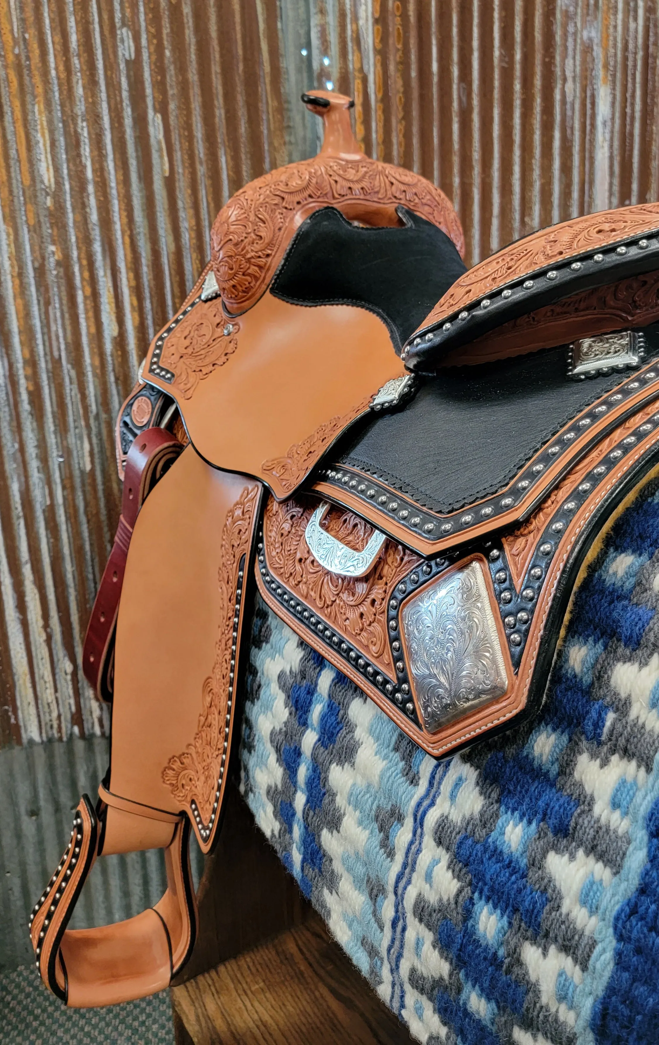 West 20 Custom Reining Saddle by RW Bowman