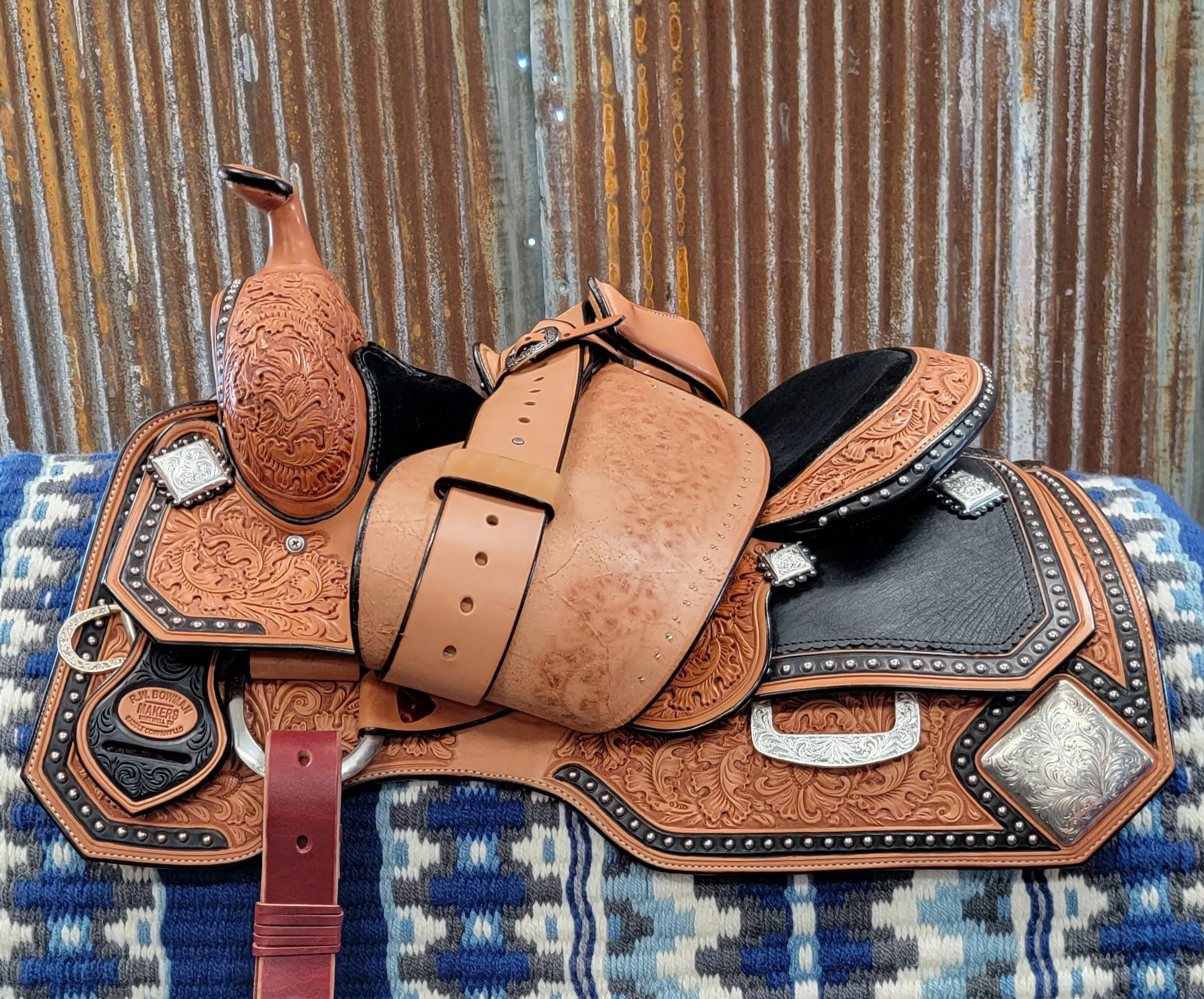 West 20 Custom Reining Saddle by RW Bowman