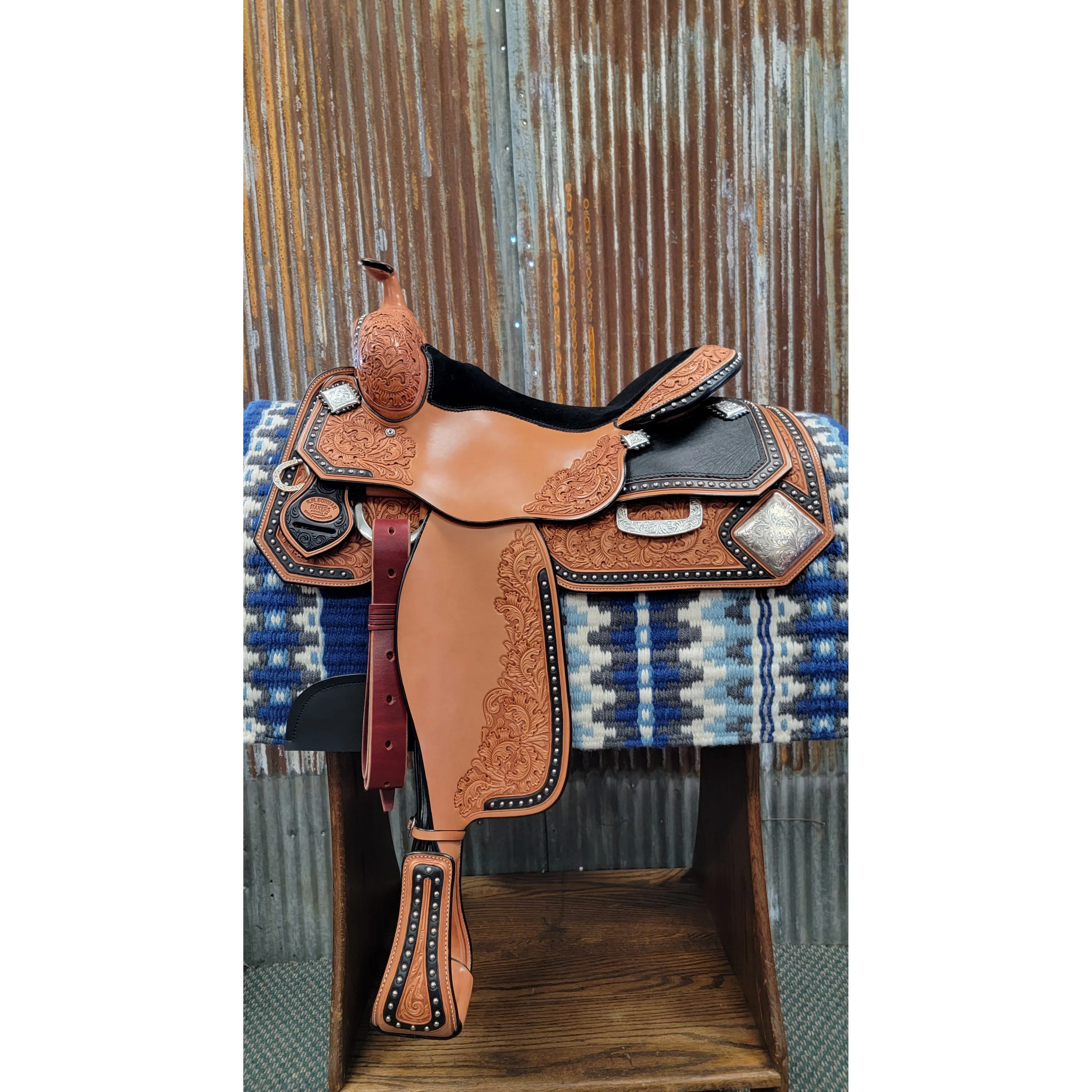 West 20 Custom Reining Saddle by RW Bowman