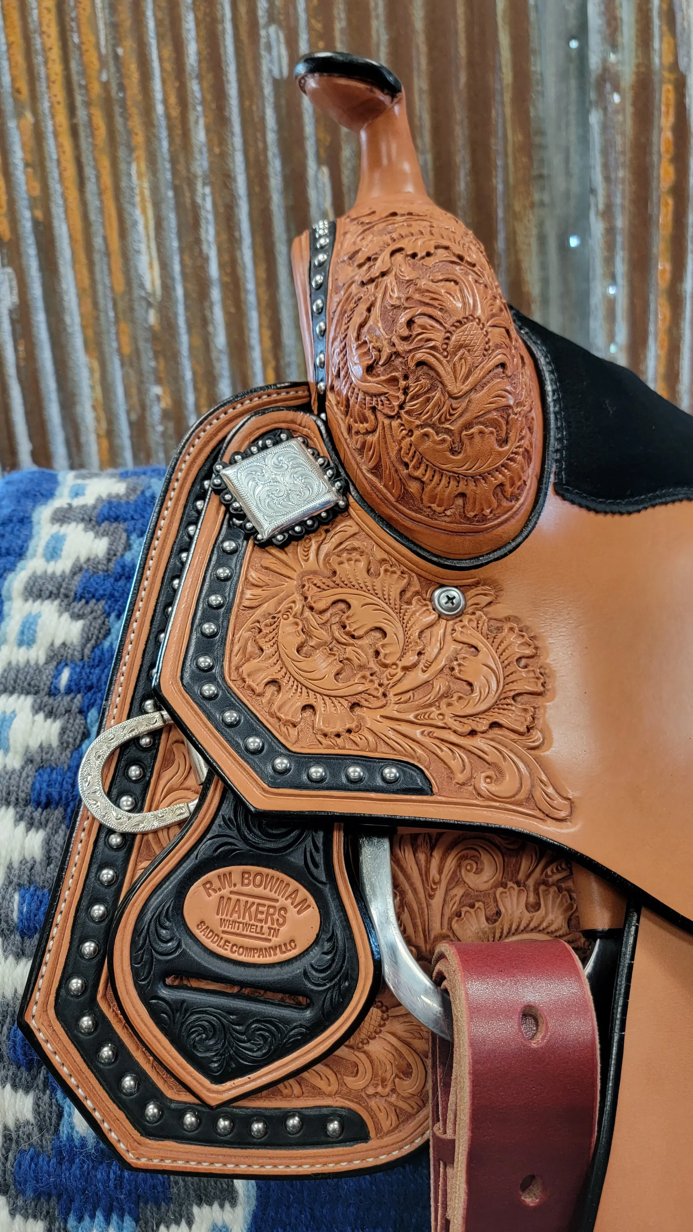 West 20 Custom Reining Saddle by RW Bowman