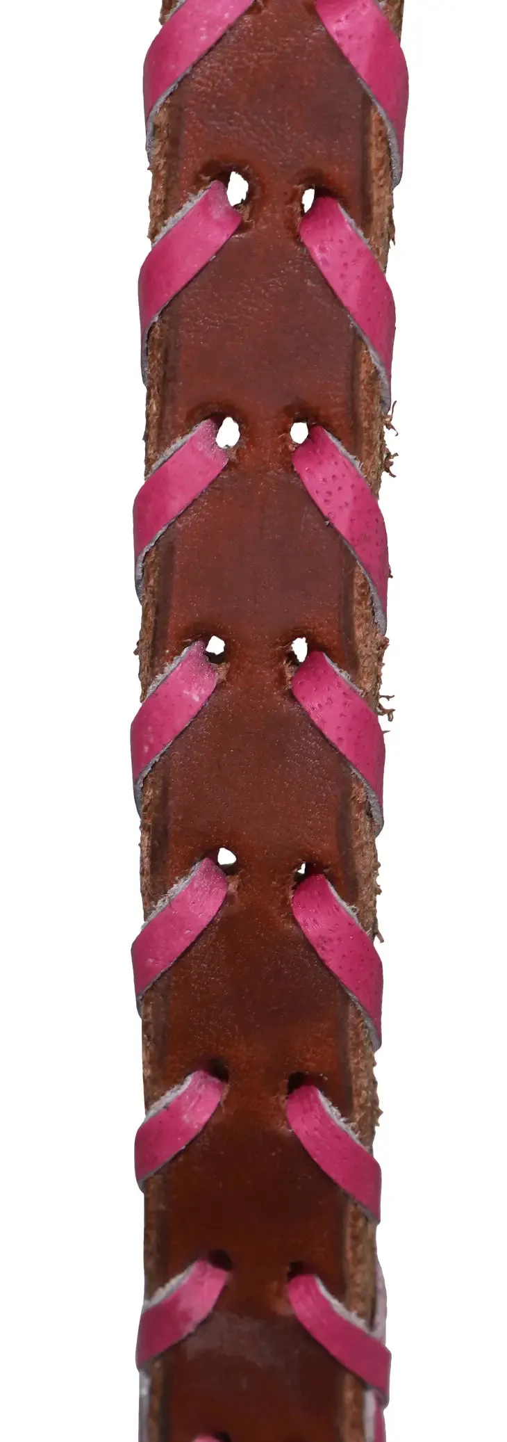 Western Reins Brown & Pink