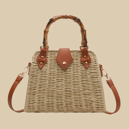 Wicker Hand Bag | Cecilia