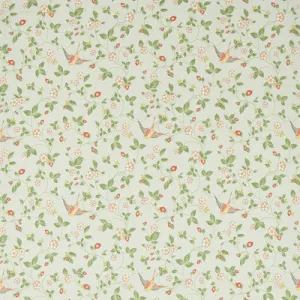 Wild Strawberry-Dove Linen