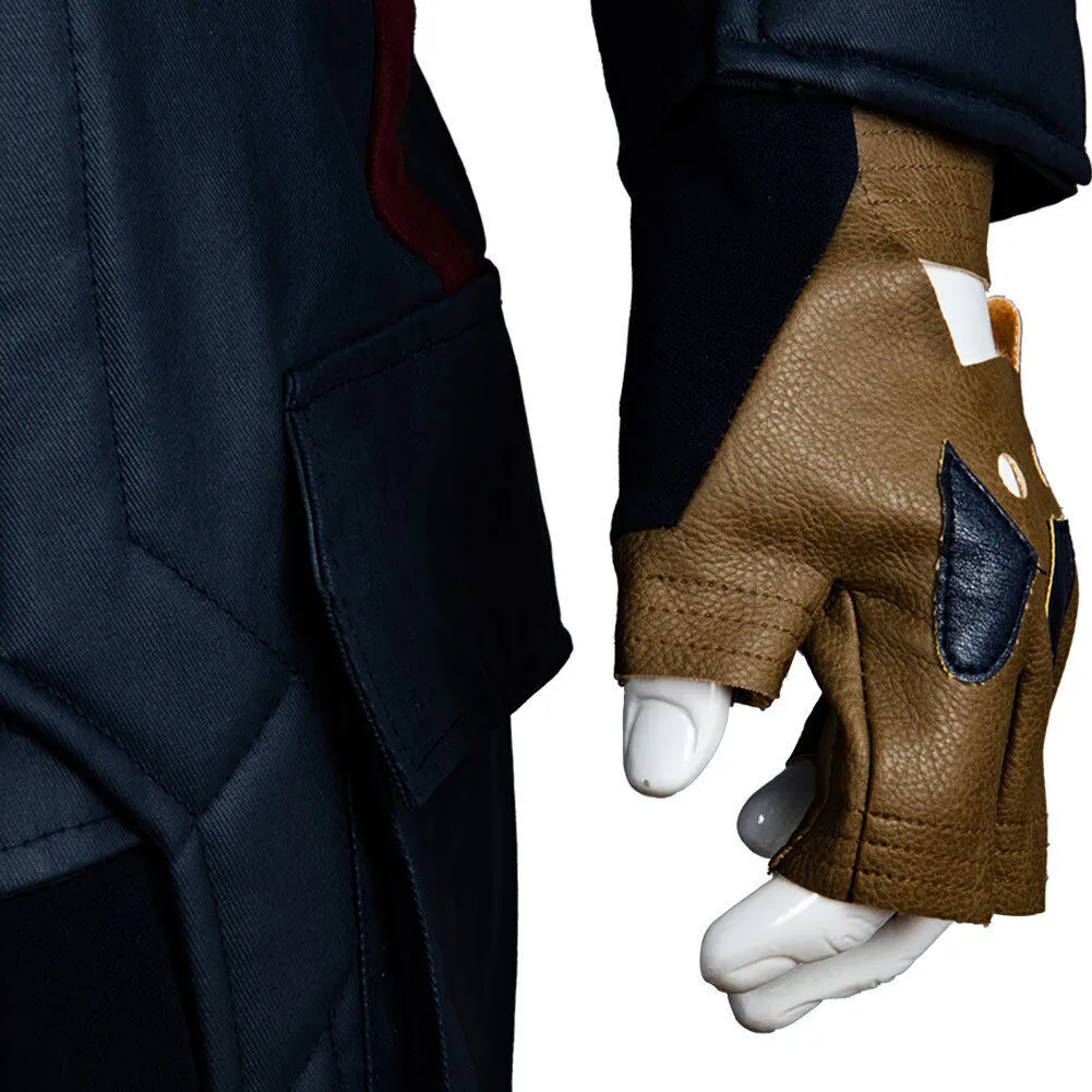 Winter Soldier Steve Rogers Uniform Outfit Cosplay Costume