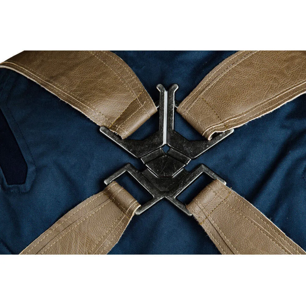 Winter Soldier Steve Rogers Uniform Outfit Cosplay Costume