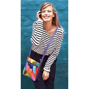 Women's Anuschka Mediium Crossbody Passionate Peacocks Leather