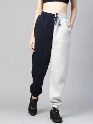 Women's Fleece Winter Colorblock Jogger