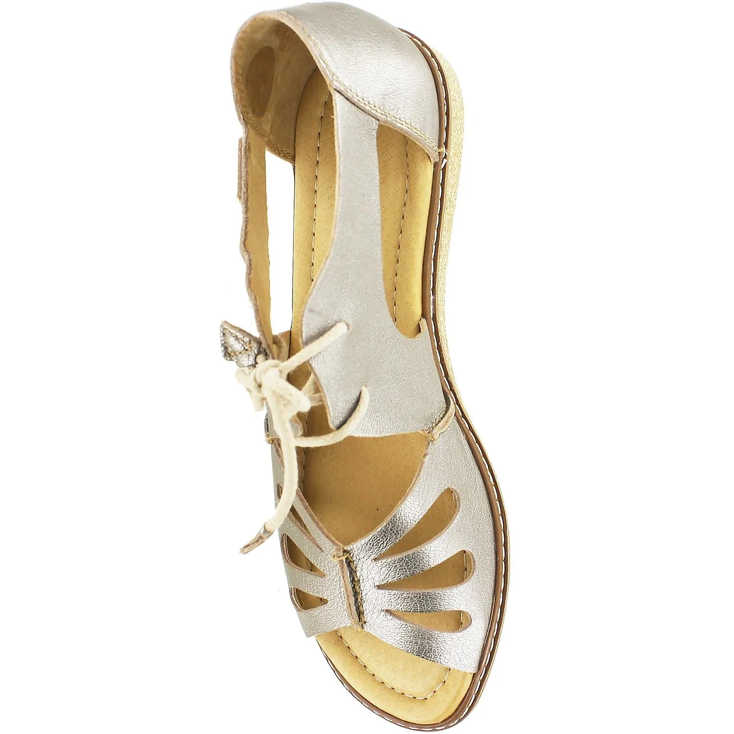 Women's Pikolinos Alcudia W1L-0917CL Stone Metallic Leather