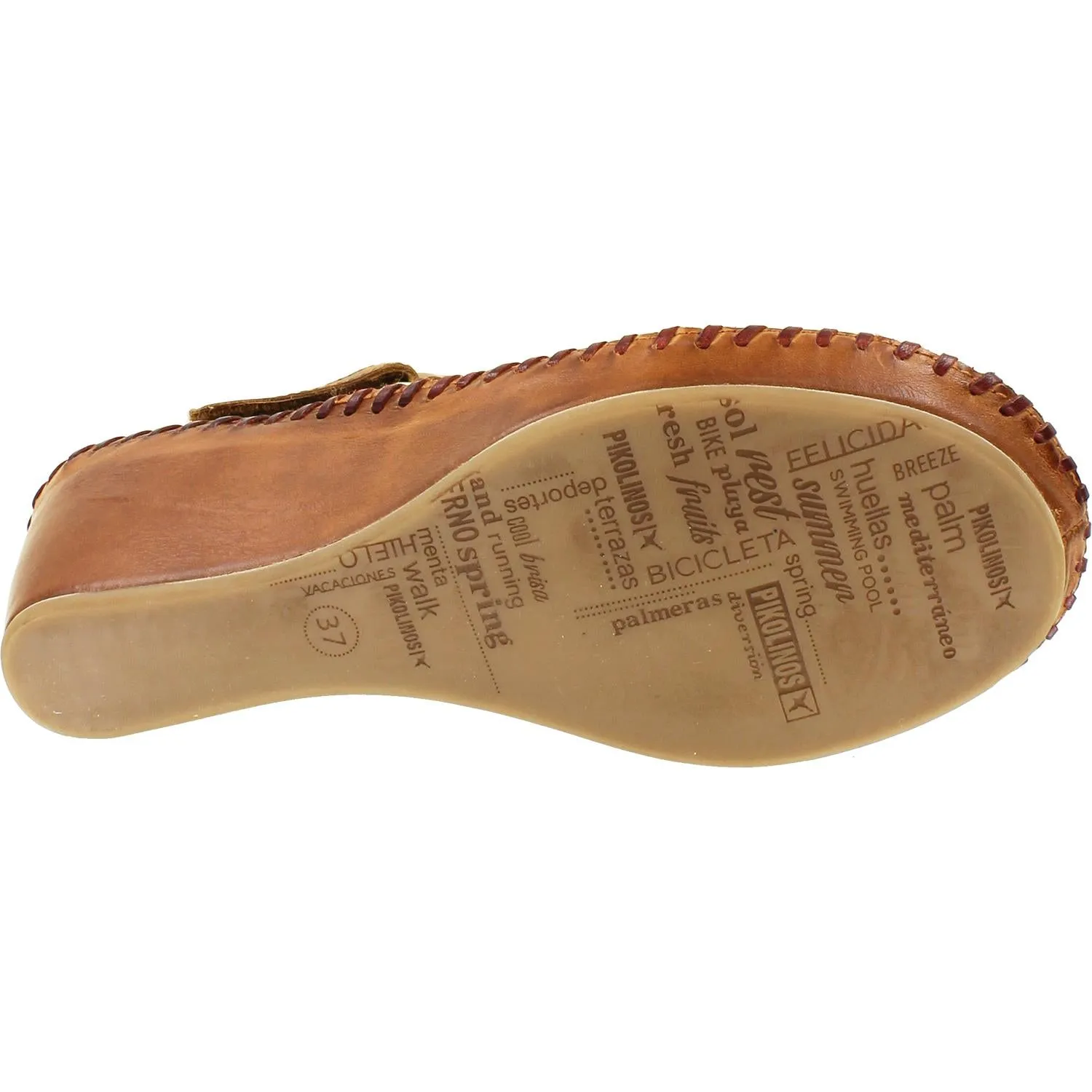 Women's Pikolinos Margarita 943-1691C1 Sandia/Brandy Leather