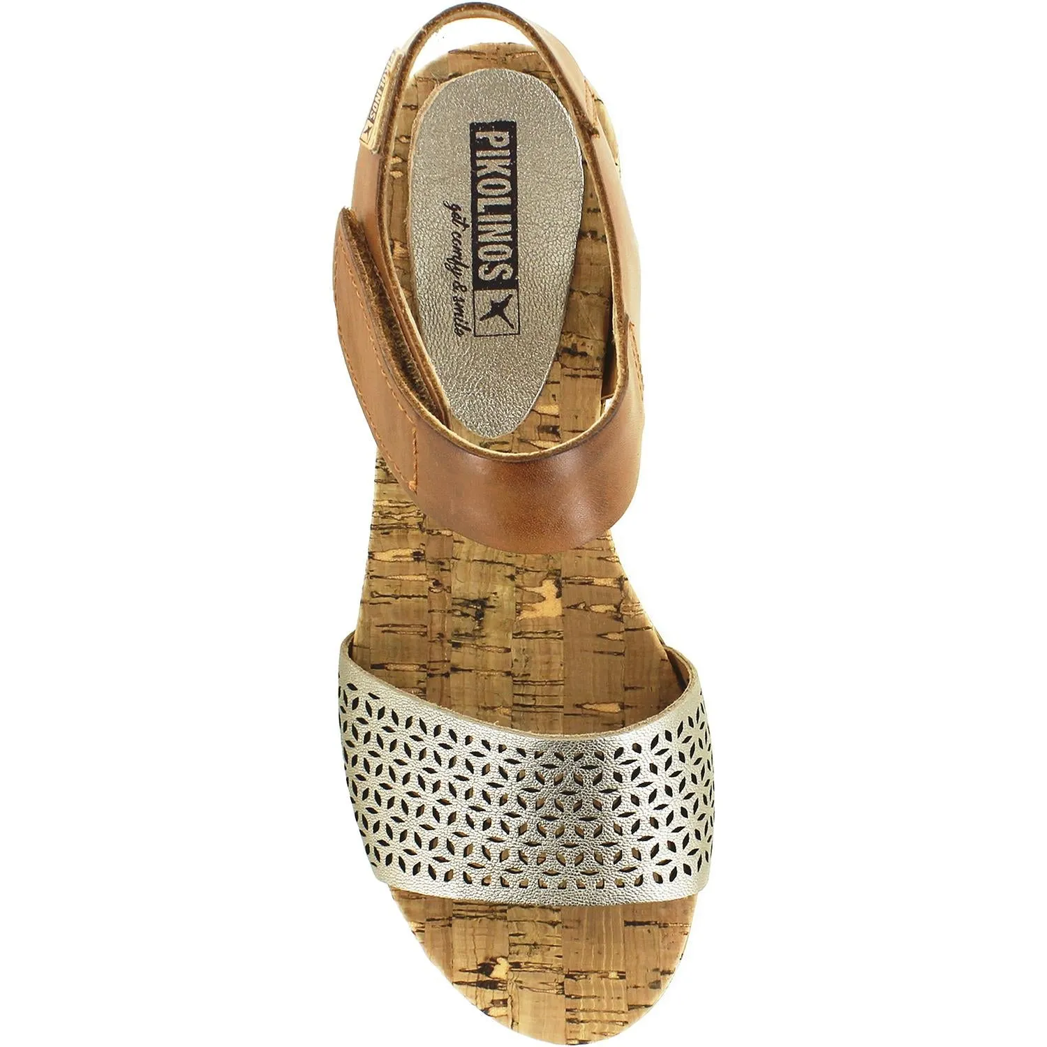 Women's Pikolinos Mykonos W1G-1733CLC1 Stone Leather