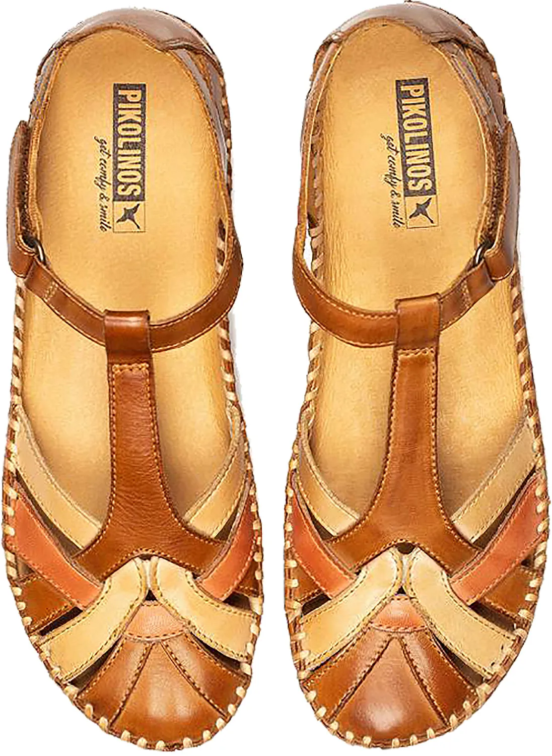 Women's Pikolinos P. Vallarta 655-0732C5 Brandy Leather